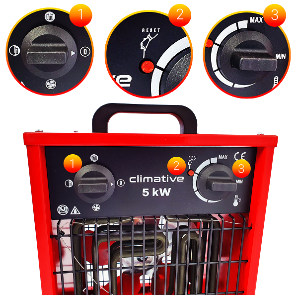 Climative EH-5 panel sterujący termostat