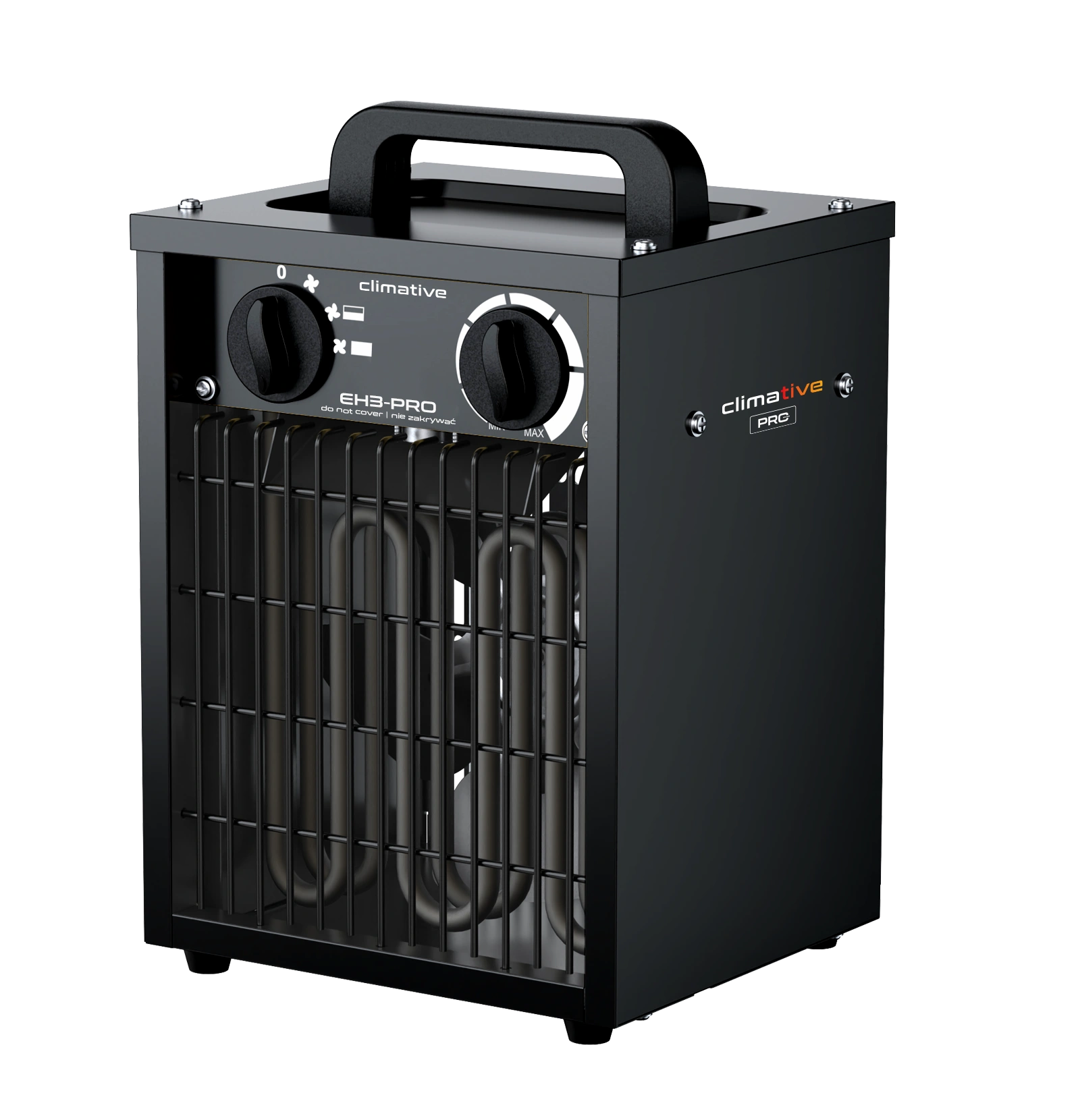 Nagrzewnica elektryczna Climative EH-3 PRO - Nagrzewnica elektryczna Climative EH-3 PRO na białym tle