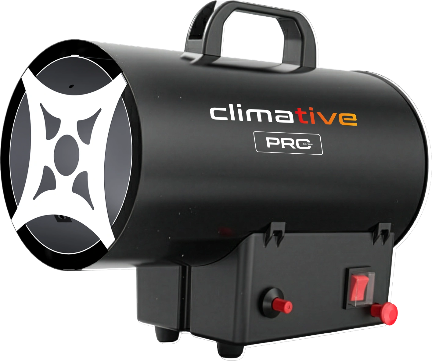  - Nagrzewnica gazowa Climative GH-15M na białym tle