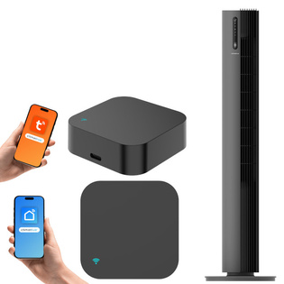 Wentylator kolumnowy Climative Pure Air Plasma - Grafit + Sterownik WiFi Climative AC-S06 PRO