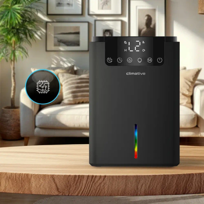 Osuszacz powietrza Climative DH-070 Luxe UV Czarny - zdjęcie aranżacyjne