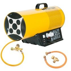 Nagrzewnica gazowa Master BLP 33ET + zestaw do sprzęgania butli