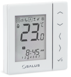 Podtynkowy, przewodowy, cyfrowy regulator temperatury SALUS VS30W