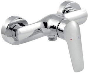 DIJON bateria natryskowa ścienna, chrom BDJ7 FERRO