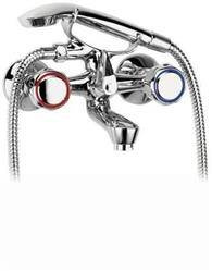 STANDARD bateria wannowa ścienna, chrom BST11 FERRO