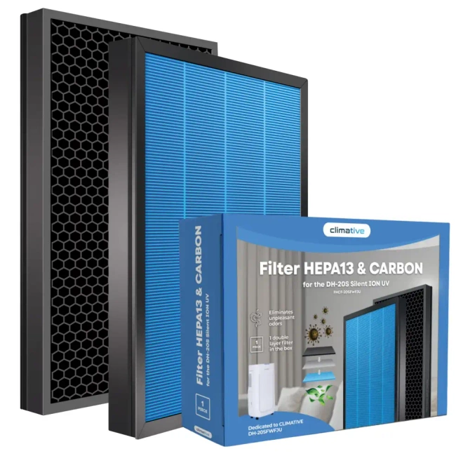Filtr HEPA H13 do osuszacza powietrza Climative DH-20S Silent ION UV