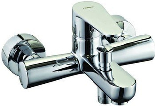 ALGEO bateria wannowa ścienna, chrom BAG1 FERRO