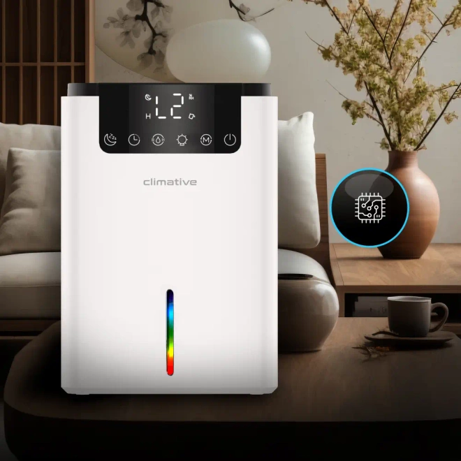 Osuszacz powietrza Climative DH-070 Luxe UV Biały - model Peltiera