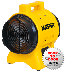 MASTER BL 4800 Wentylator osiowy, przepływ powietrza 1500 m3/h, Gwarancja Door-To-Door!