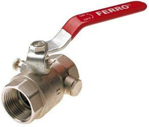 Zawór kulowy z odpowietrznikiem 1/2