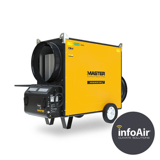 Nagrzewnica olejowa Master AIR-BUS BV 471 SRE z 1-drożnym odprowadzeniem spalin