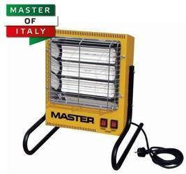 MASTER TS 3 A Elektryczny promiennik podczerwieni o mocy od 0,8 do 2,4 kW