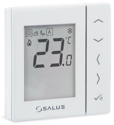 Podtynkowy, przewodowy, cyfrowy regulator temperatury - dobowy SALUS VS35W