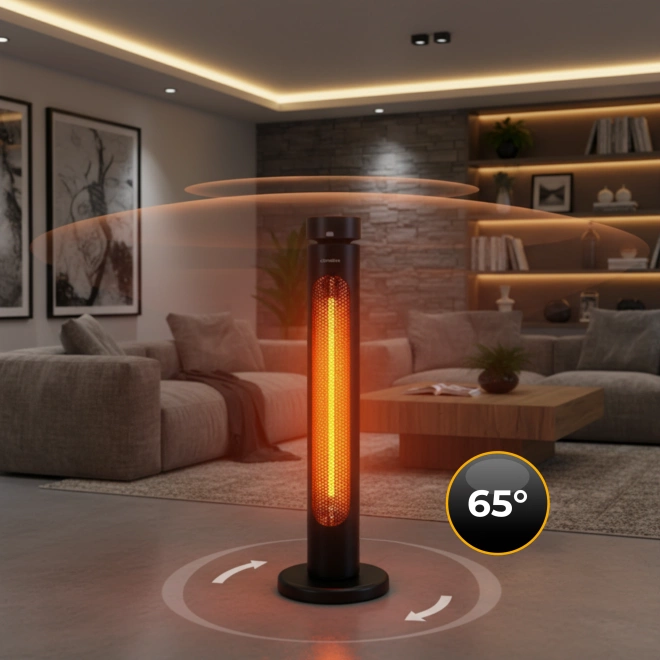 Promiennik podczerwieni Climative IRH-20 AURA - grafika oscylacji