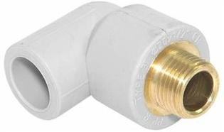 Kolano PP 90st z GZ mosiężnym 32/1