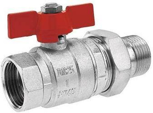 Zawór kulowy ze śrubunkiem 1