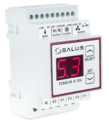 Moduł dedykowany do wentylatorów z silnikiem EC Salus FC600-M_0-10V