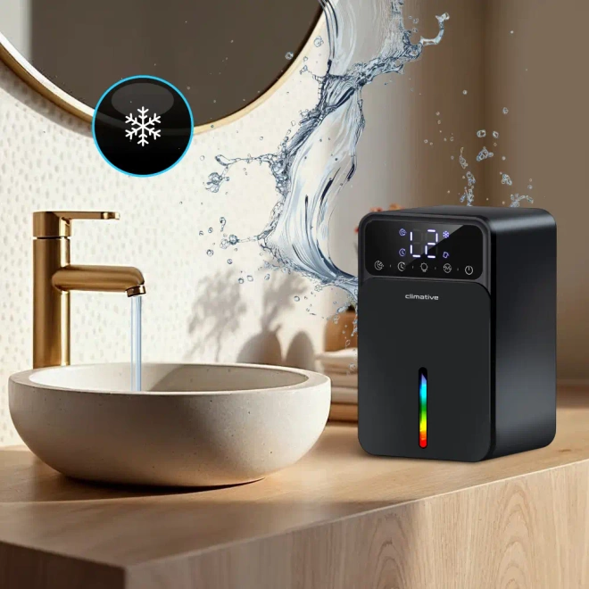 Climative Luxe DH-035 na tle łazienki