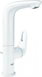 Eurostyle - jednouchwytowa bateria umywalkowa z obrotową wylewką, biel alpejska 23569LS3 GROHE