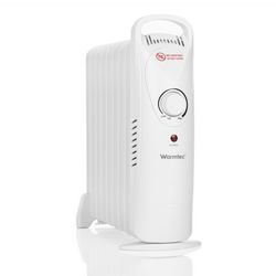 Warmtec GOH-08X – cichy i wydajny grzejnik olejowy z termostatem i ochroną przed przegrzaniem, 800 W