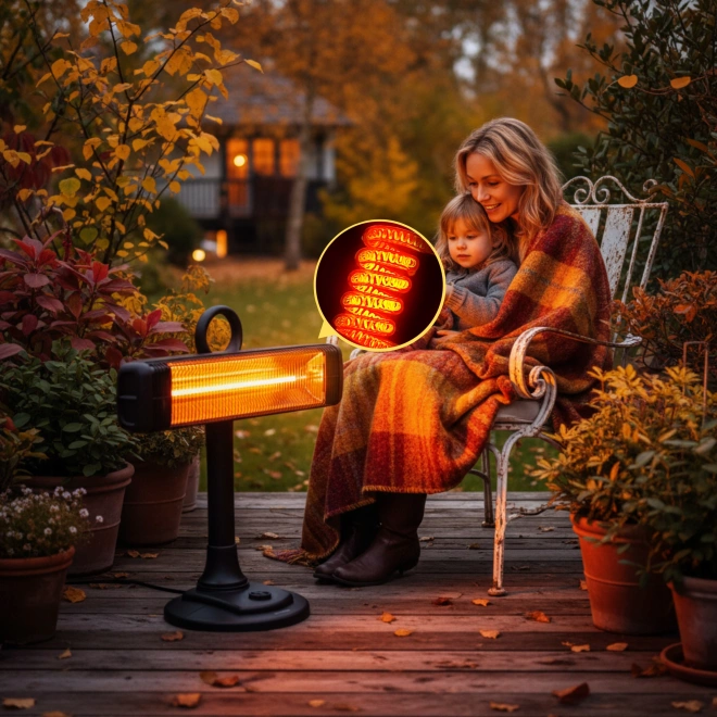 Promiennik podczerwieni Climative IRH-10 FIX - ogrzewanie ogrodu