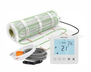 Zestaw elektrycznego ogrzewania podłogowego Warmtec DSE-20/PRT01-B (2 m2) Wi-Fi