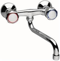 STANDARD bateria zlewozmywakowa ścienna, chrom BST5 FERRO