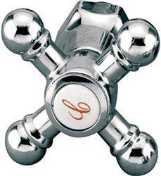 Pokrętło z głowicą do baterii RETRO, chrom P21 FERRO