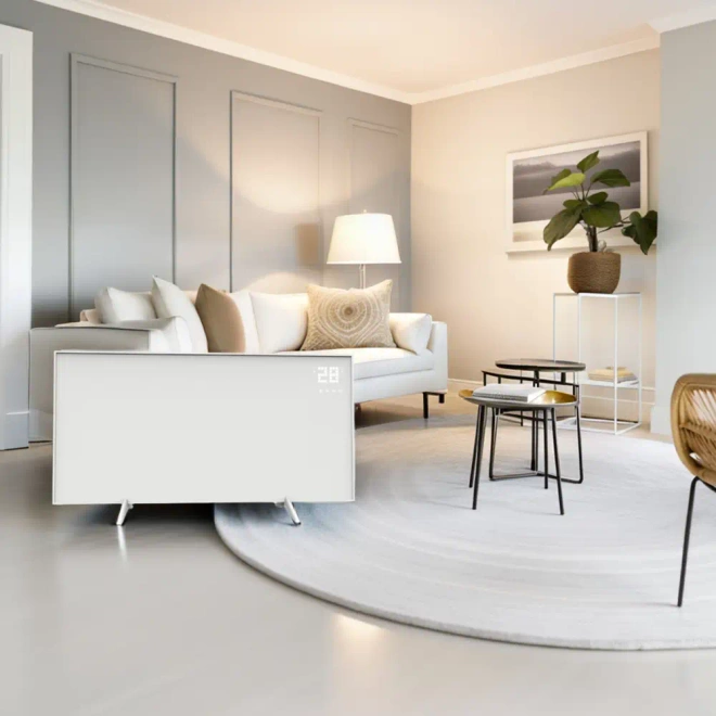 Panel grzewczy na podczerwień promiennik elektryczny WarmUp 770W WiFi LED - Panel grzewczy WarmUp w pokoju dziecka – cichy, bezpieczny, z blokadą rodzicielską.