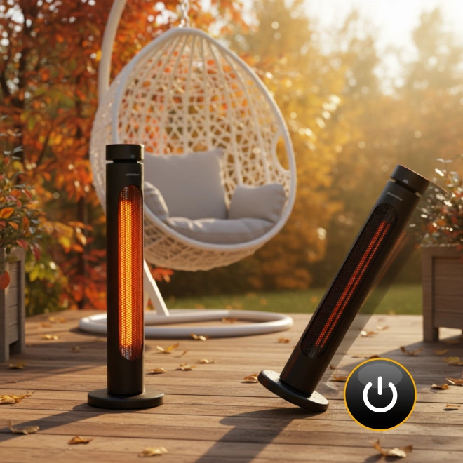 Promiennik podczerwieni Climative IRH-20 AURA - zabezpieczenie przed upadkiem