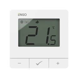 Internetowy regulator temperatury ZigBee/868 MHz natynkowy 24V ENGO E25-24W
