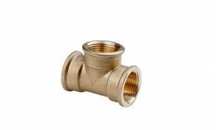 Trójnik mosiężny 6/4