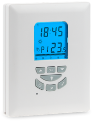 Przewodowy, elektroniczny regulator temperatury - tygodniowy SALUS T105