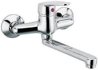 SMILE bateria zlewozmywakowa ścienna, chrom BSM5 FERRO