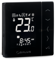 Podtynkowy, przewodowy, cyfrowy regulator temperatury SALUS VS30B