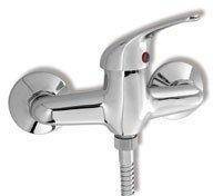 TITANIA IRIS bateria natryskowa ścienna, chrom 92060/1.0 FERRO