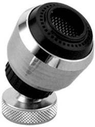 Regulator strumienia z przegubem do baterii kuchennych, 2F,  czarny-chrom P10 FERRO